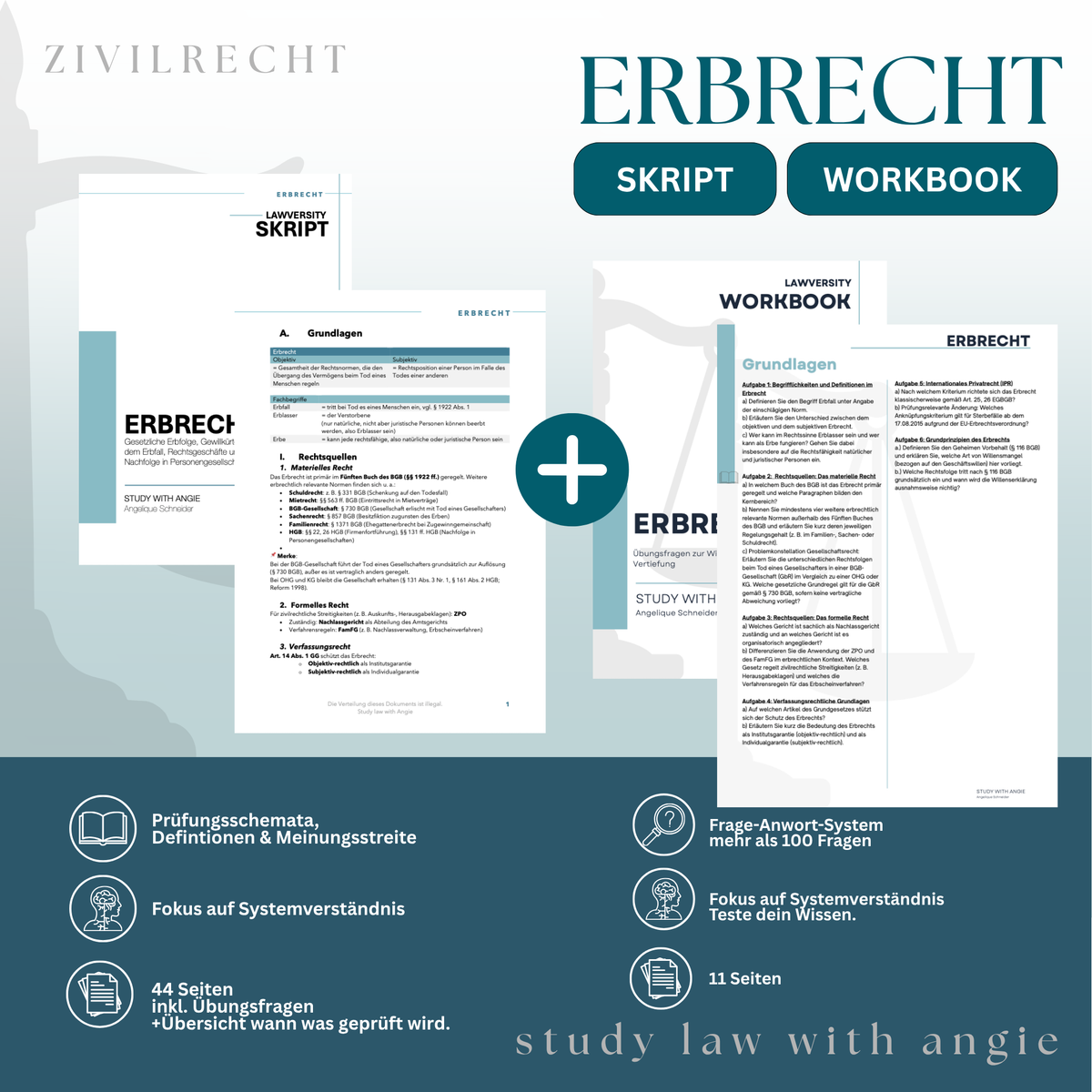 ERBRECHT - Study law with Angie