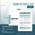 ARBEITSRECHT - Study law with Angie