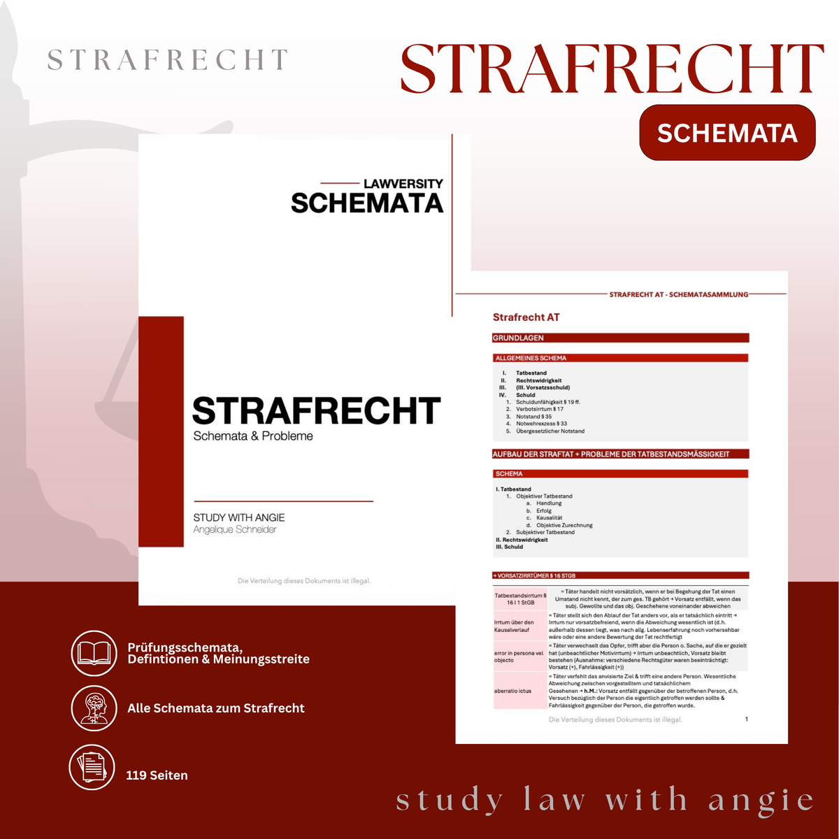 Strafrecht BT - Study law with Angie