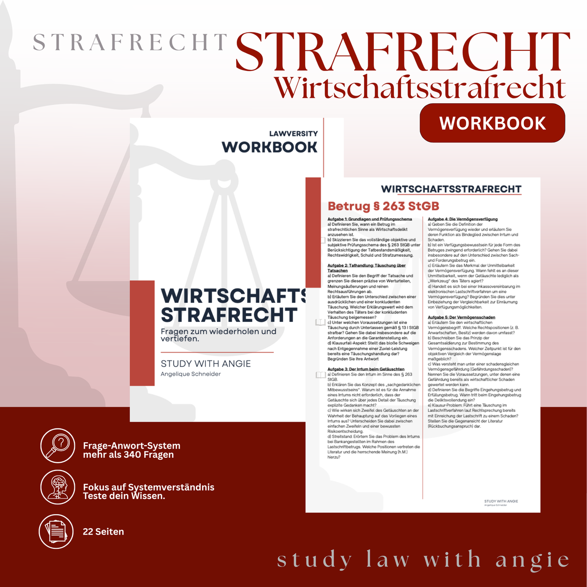 Strafrecht BT - Study law with Angie