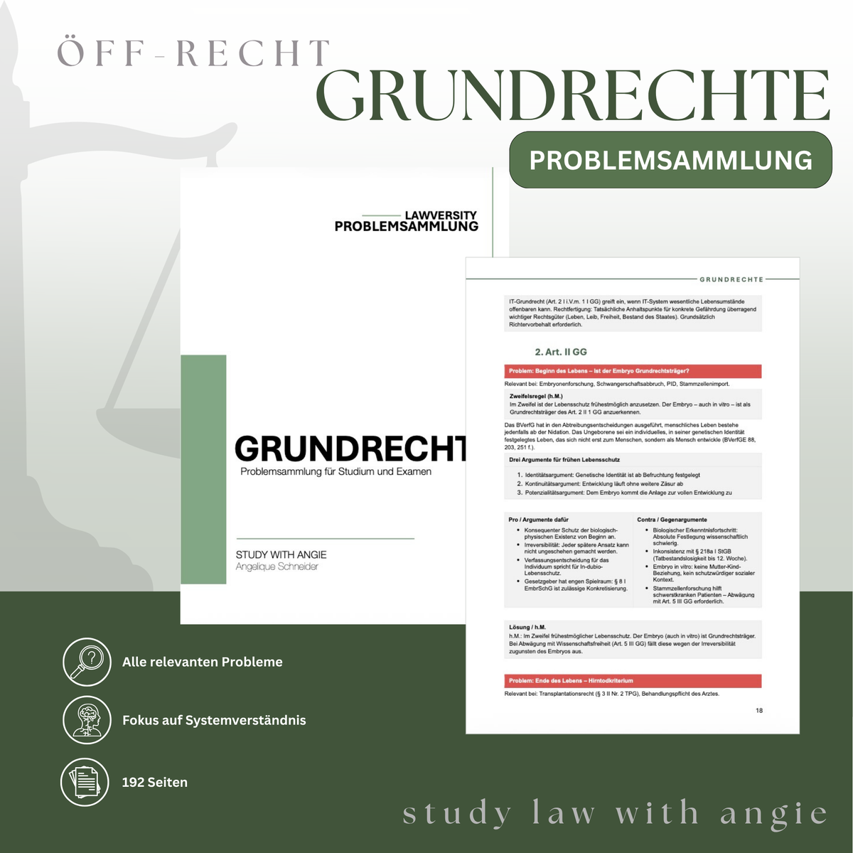 Grundrechte - Study law with Angie