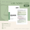 Grundrechte - Study law with Angie