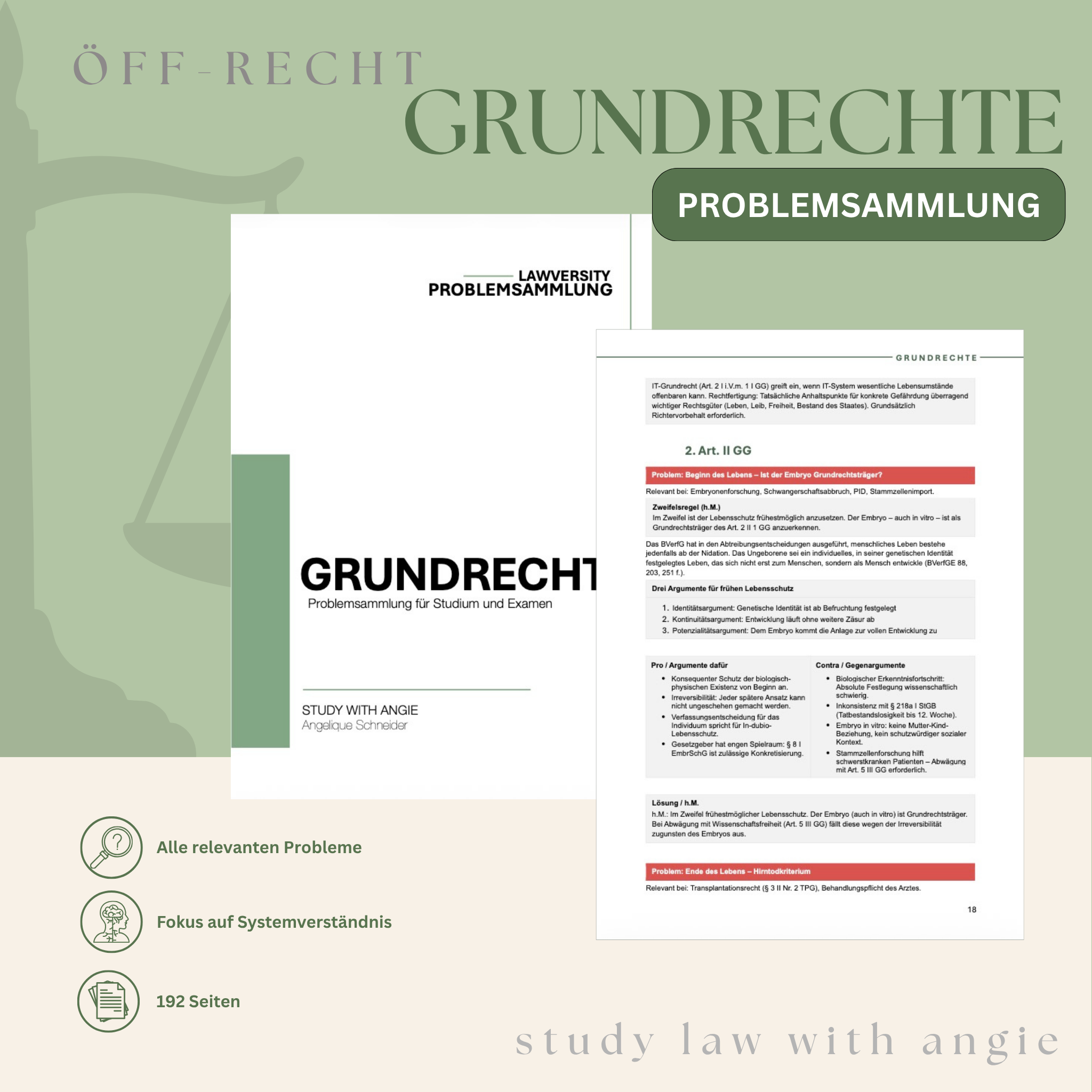 Grundrechte - Study law with Angie