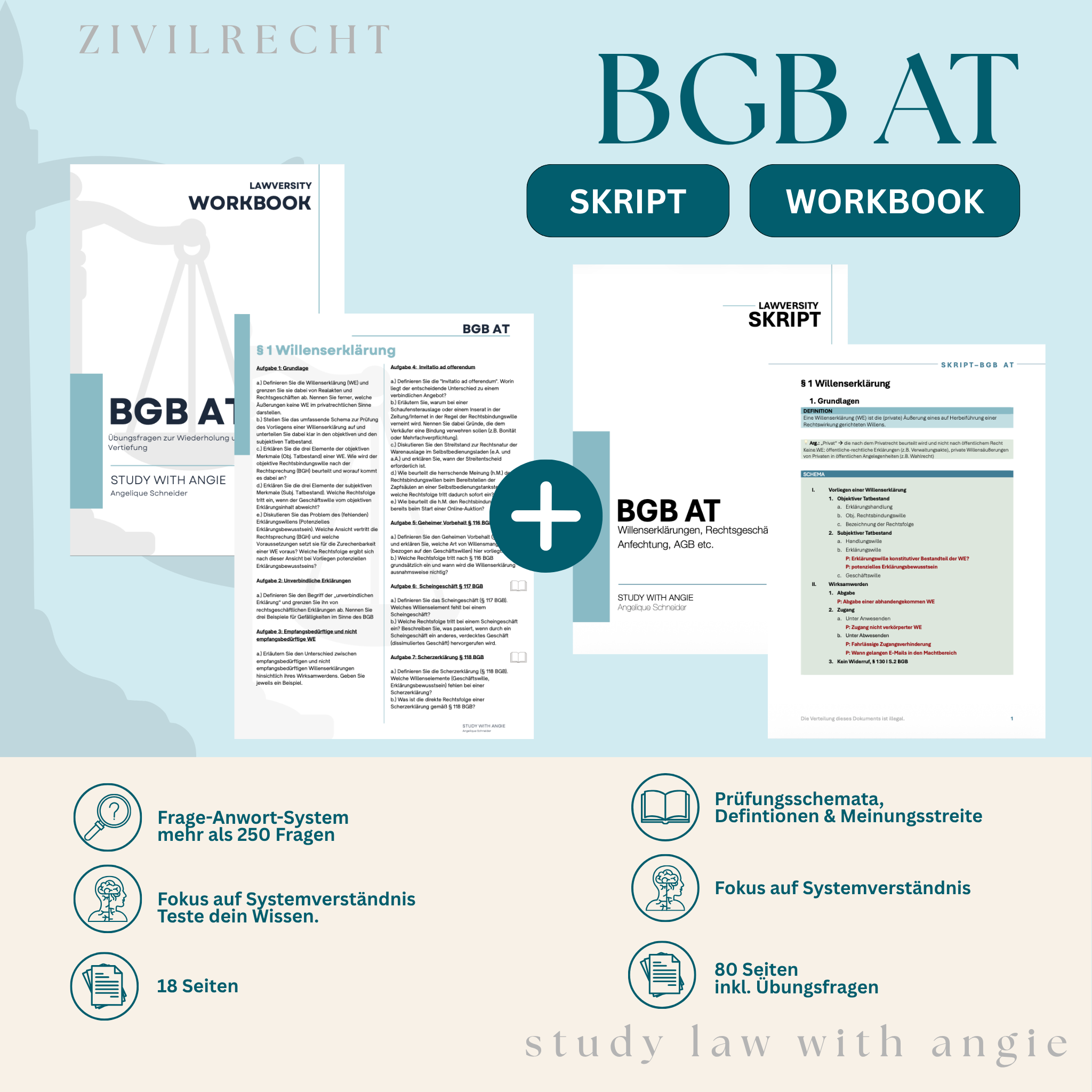 BGB AT - Study law with Angie