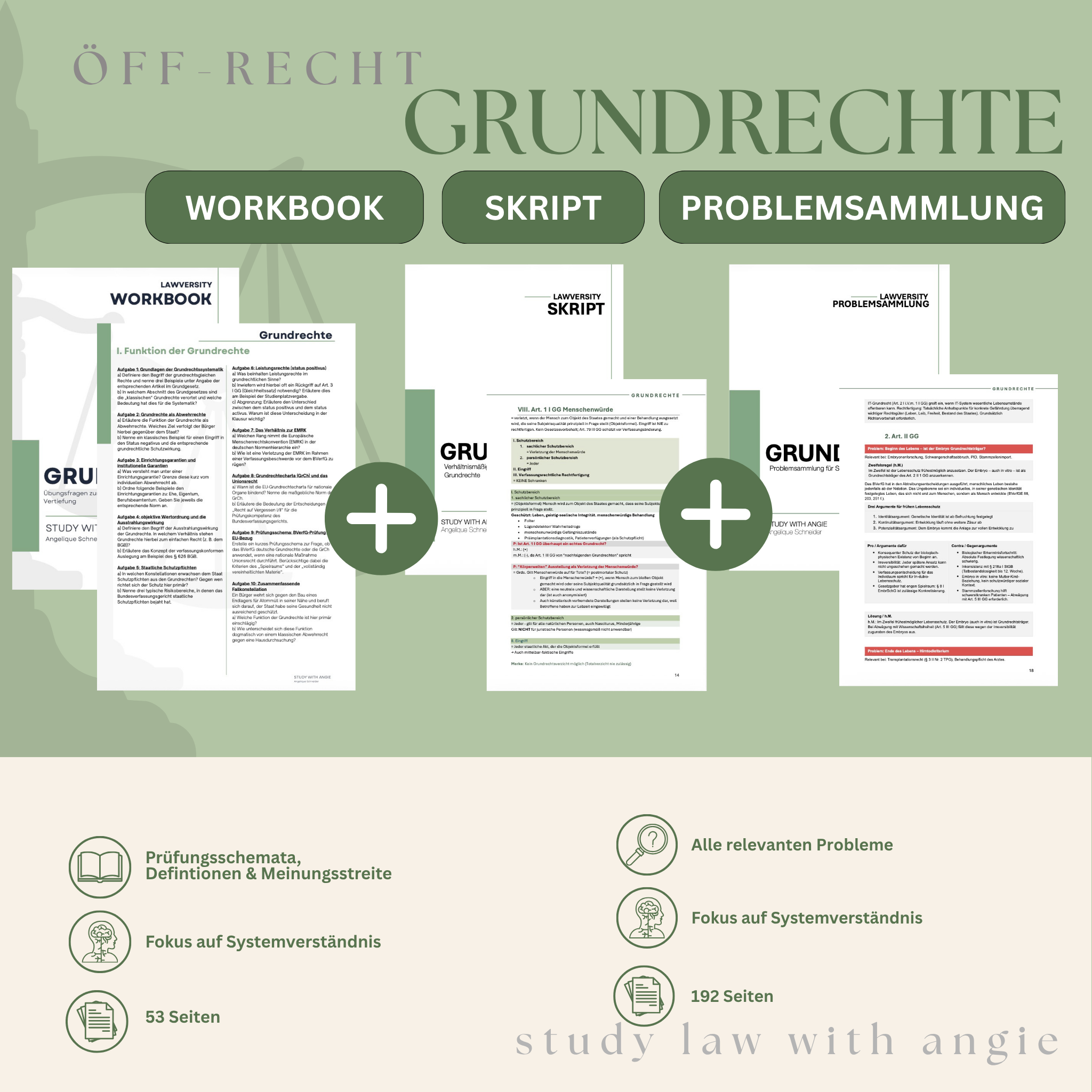 Grundrechte - Study law with Angie