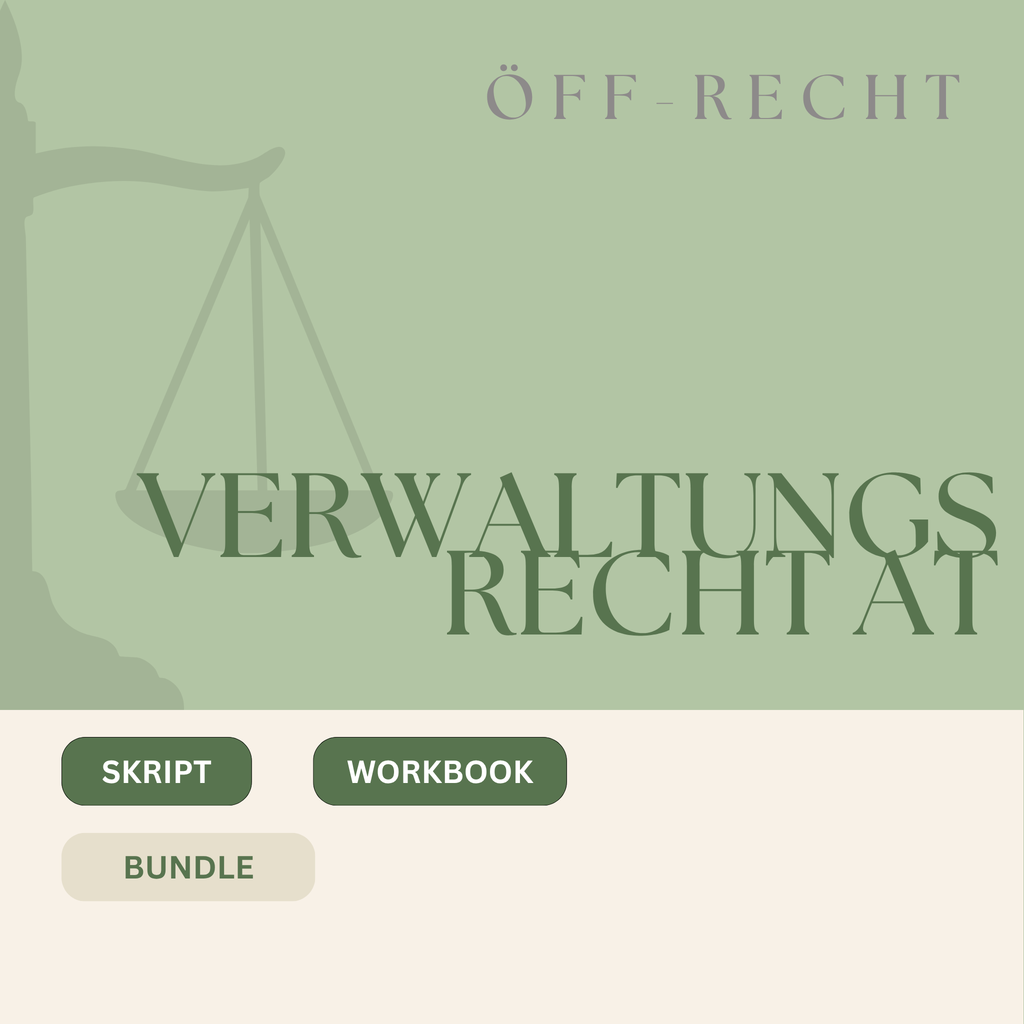 VERWALTUNGSRECHT AT - Study law with Angie