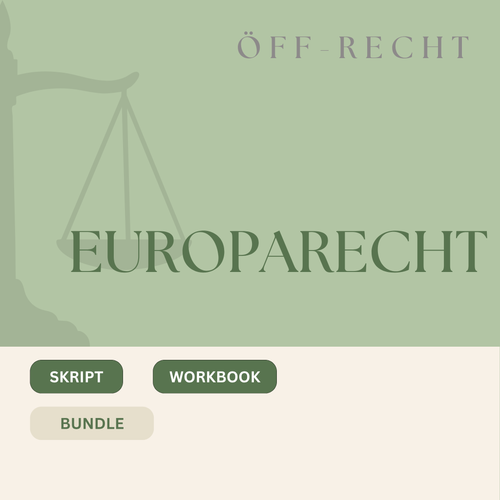 Europarecht - Study law with Angie