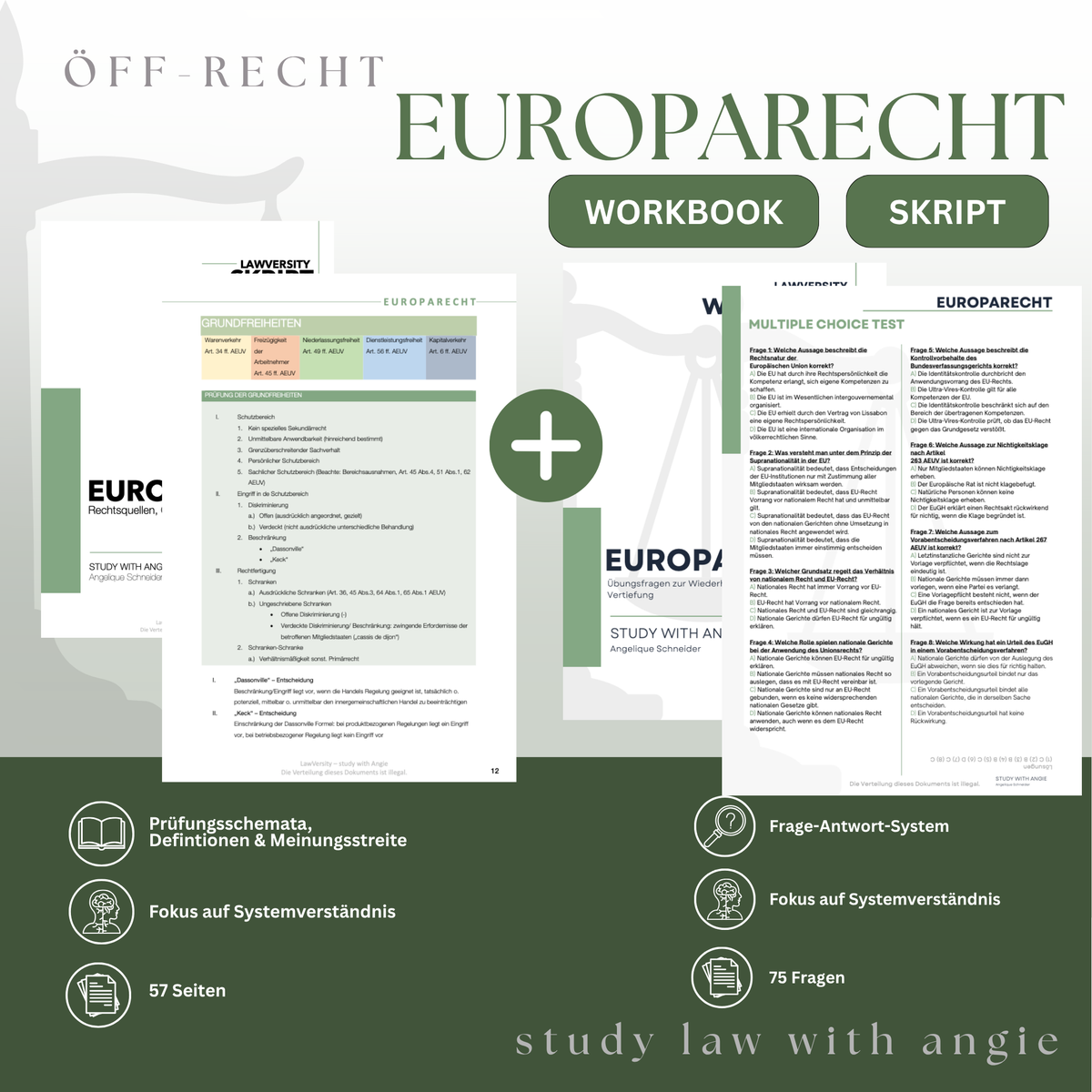 Europarecht - Study law with Angie