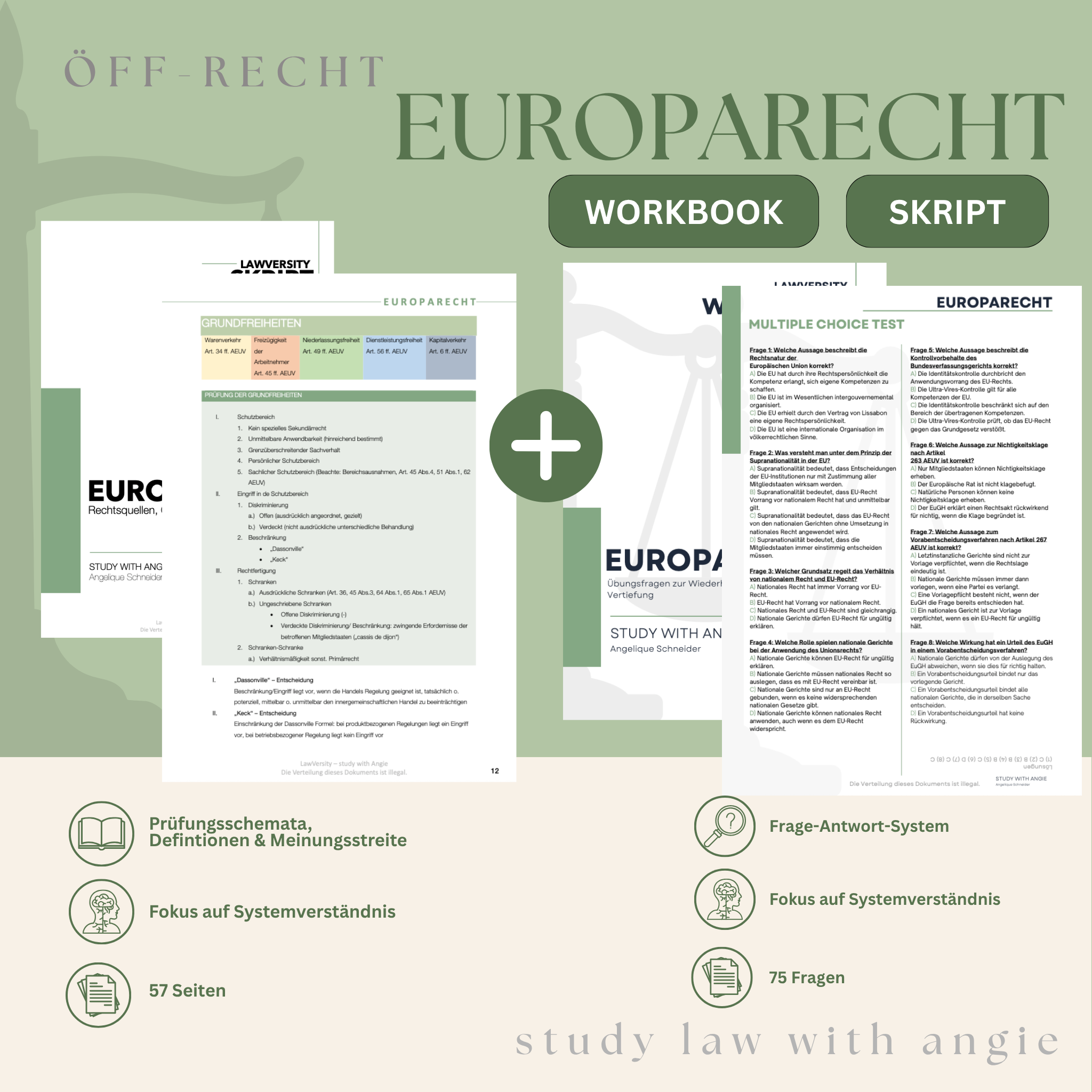 Europarecht - Study law with Angie