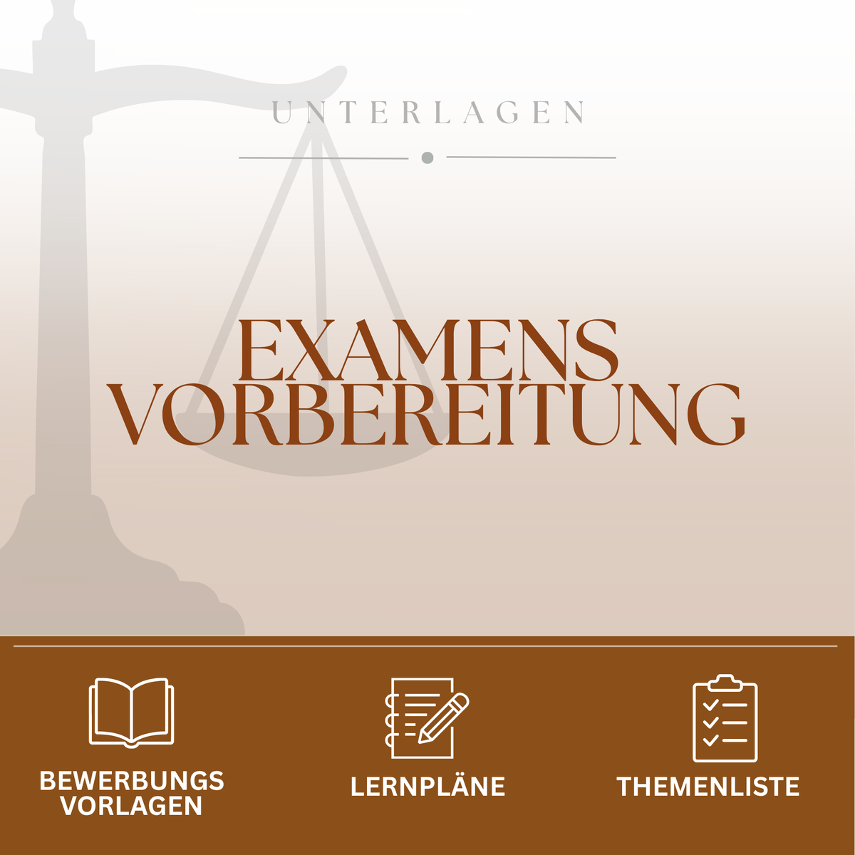 EXAMENSVORBEREITUNG - Study law with Angie