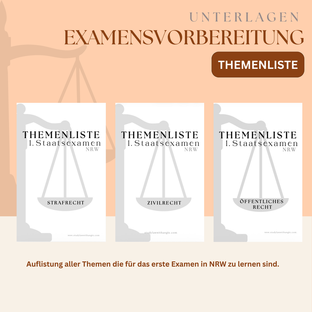 EXAMENSVORBEREITUNG