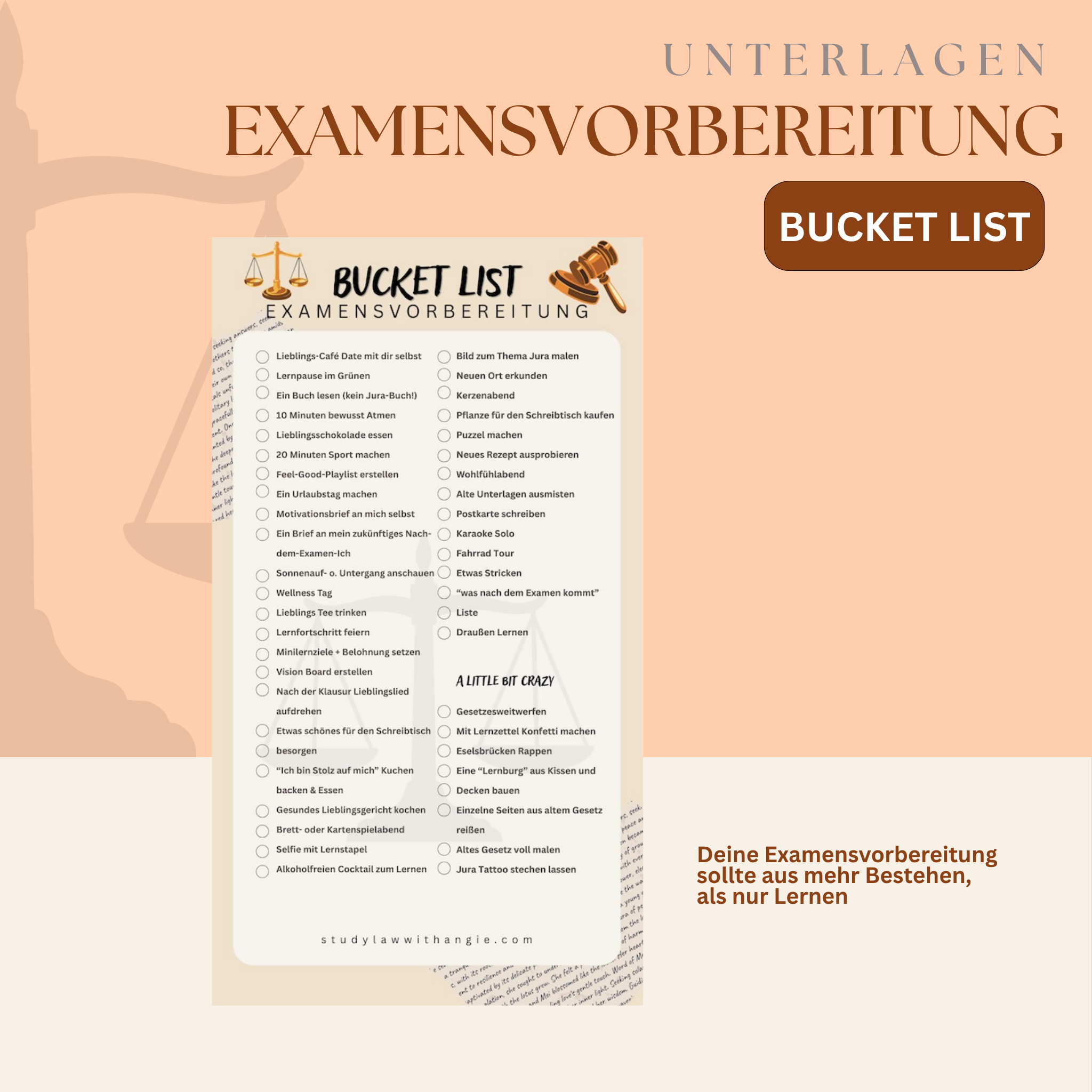 EXAMENSVORBEREITUNG