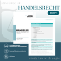 HANDELSRECHT - Study law with Angie