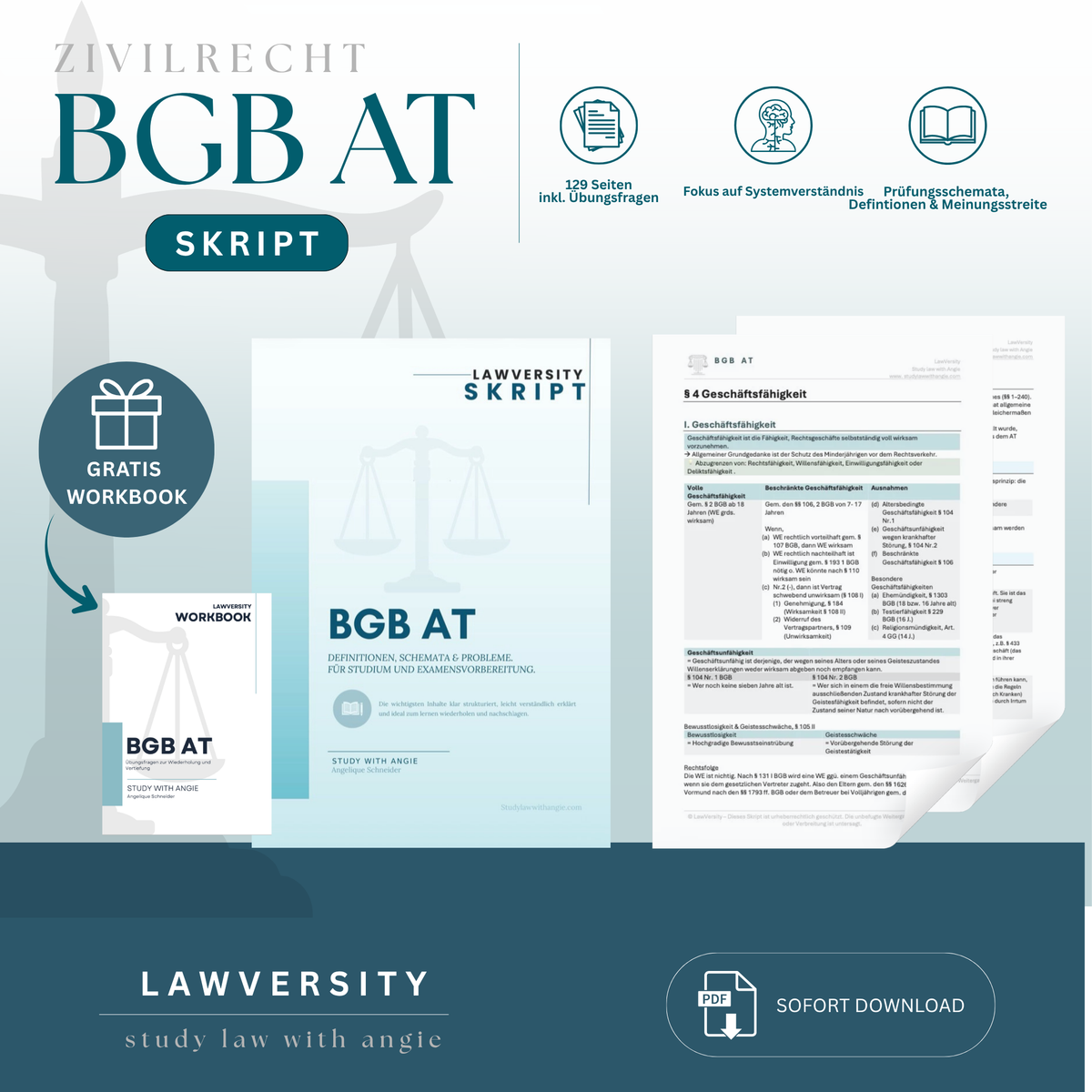 BGB AT - Study law with Angie
