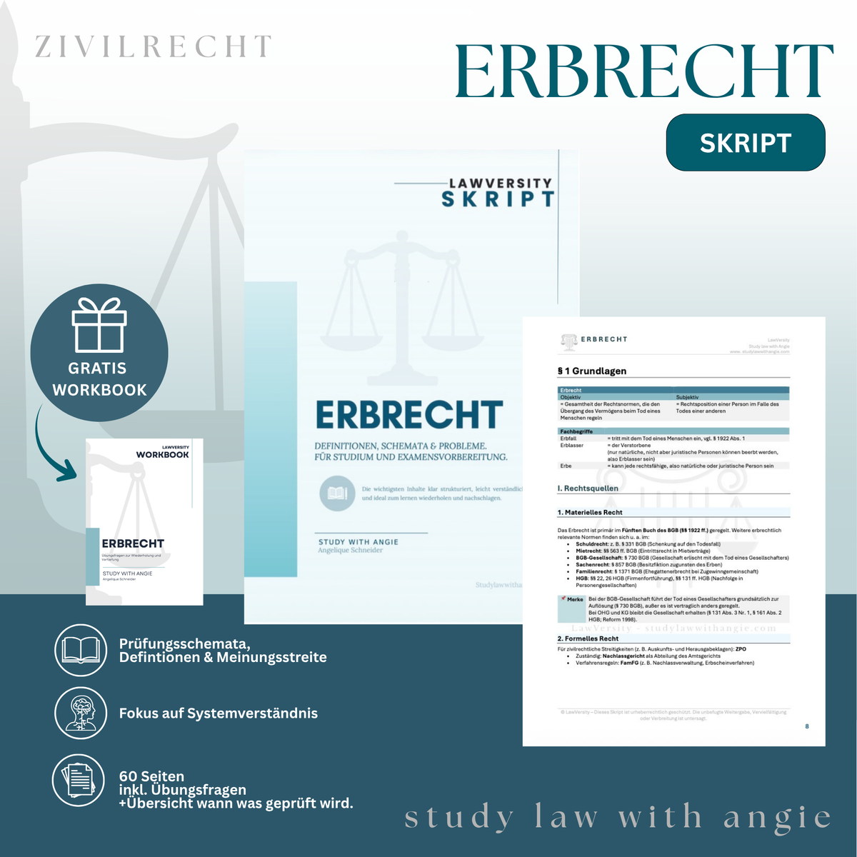 ERBRECHT - Study law with Angie