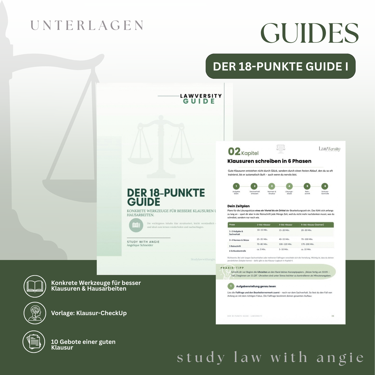 GUIDES - Study law with Angie