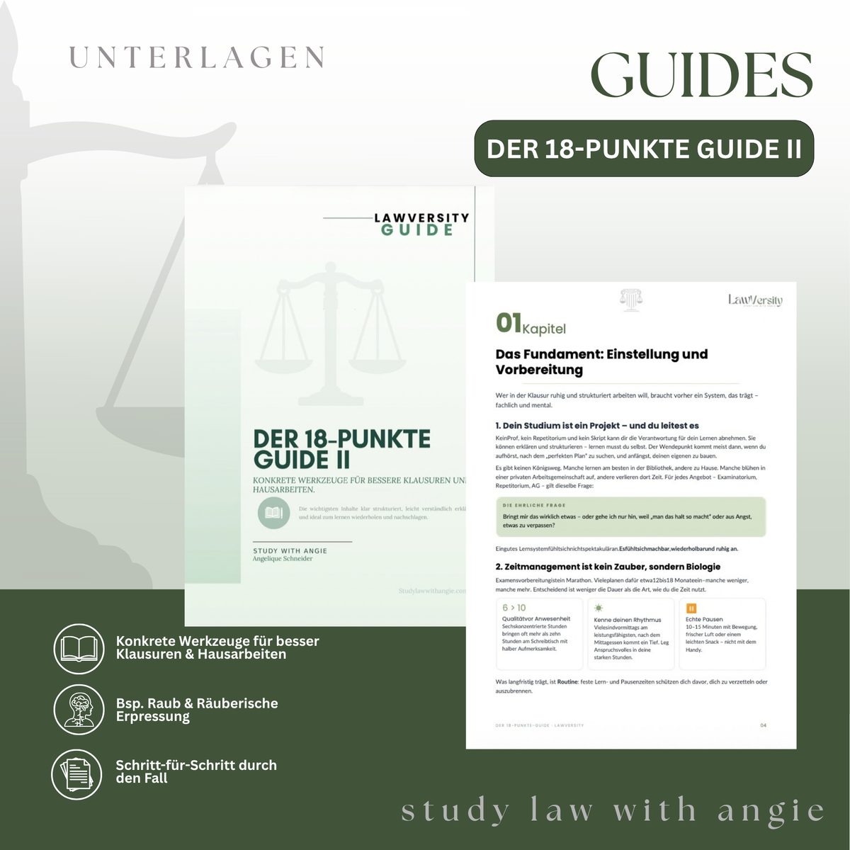 GUIDES - Study law with Angie