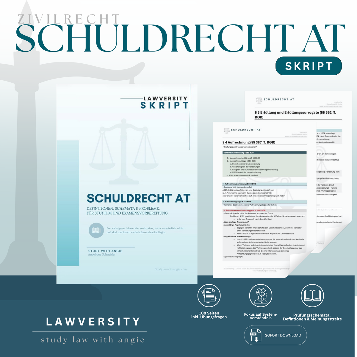 Schuldrecht AT - Study law with Angie